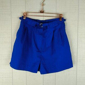 Vintage 80s Gant High Rise Shorts Pleated Preppy Blue 3" Inseam